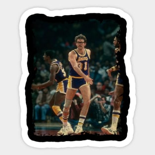 Kurt Rambis and Magic Johnson, 1981 Sticker